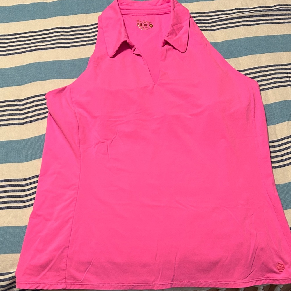 Lilly Pulitzer Vibrant Pink Tank Top